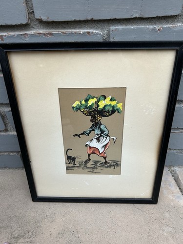 Gullah afroamericano vintage