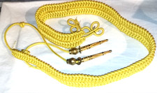 ROMANIA CORDELLINA ACCESSORIO X UNIFORMI MILITARE UFFICIALE DA GALA o CERIMONIA