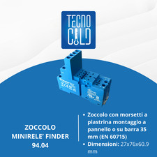 RELÈ FINDER ZOCCOLO PER