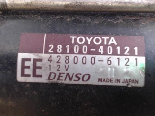 Motorino avviamento toyota - motorino,