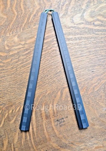 Black nunchaku nun - , (nun
