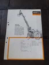 CARICATORE OLEODINAMICO TRATTORI AGRICOLI OFFICINE MINELLI