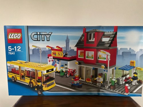 Lego city fermata autobus - lego,