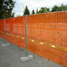 Rete per cantieri arancio - per,