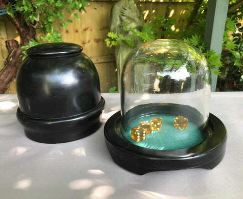American bar dice - dice, shaker