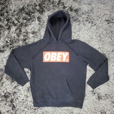 Obey Felpa con Cappuccio Uomo