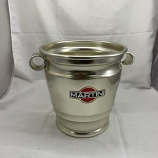 Secchiello Porta Ghiaccio Glacette Martini Alluminio Vintage
