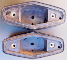 COPPIA SUPPORTI FANALE LATERALE FIAT 619 684 690 693 697.