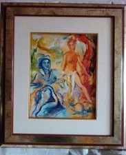 Dipinto, Faust e Margherita, F.Murer