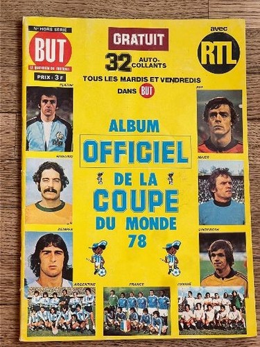 Album figurine but - album, rtl
