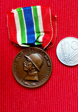 Medaglia Guerra per L'Unita D'Italia 1915-1918-Coniata nel Bronzo Nemico