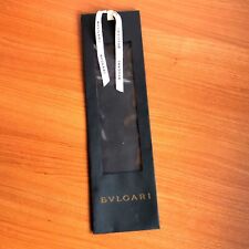 BVLGARI busta carta shopper bustina acquisti cravatta foulard case box bulgari