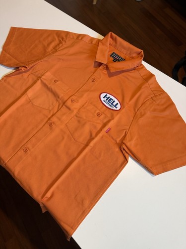 Supreme orange shirt hell - supreme,
