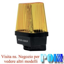 LAMPEGGIATORE LED X CANCELLO SERRANDA BASCULANTE CANCELLI UNIVERSALE ALIM. 230V