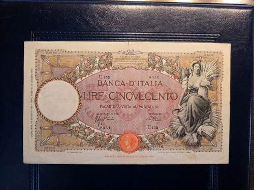Italia 500 lire - italia, vf+