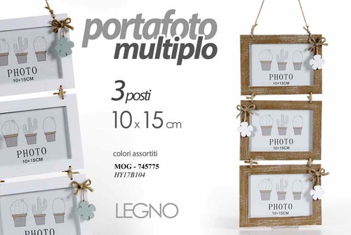 Portafoto multiplo parete - portafoto, da