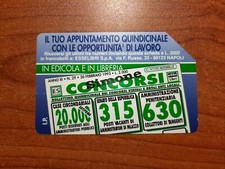 SCHEDA TELEFONICA LIRE 5.000 SIP PUBBLICITARIA CONCORSI SIMONE