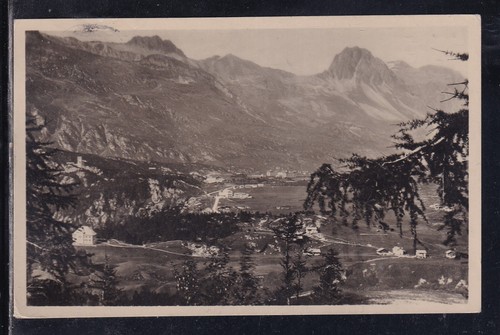 Cartolina svizzera maloggia - svizzera,