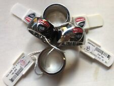 anello uomo in acciaio