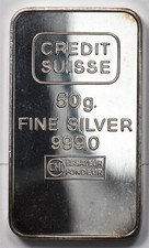 Silver Art Bar ASW 50g Proof