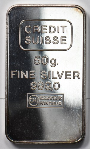 Silver art bar asw - 50g, proof