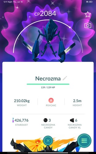 Shiny necrozma 800 pokémon - shiny,