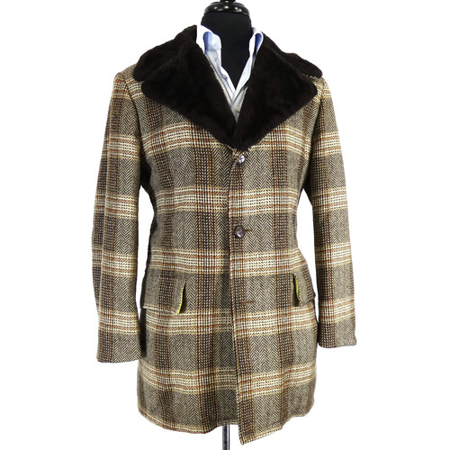Giacca cappotto tweed vintage