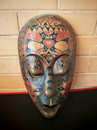 Maschera indonesiana vintage - vintage,