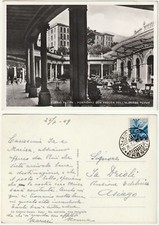 BOARIO TERME - BRESCIA - PORTICATO CON VEDUTA DELL'ALBERGO TERME -11800-