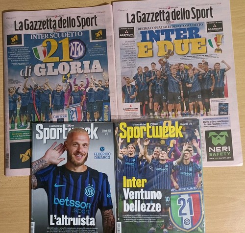 Inter scudetto e coppa - inter,