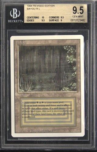 Mtg 1994 revisionato bayou - mtg,