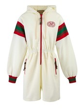 Gucci Cream Polyester Hooded