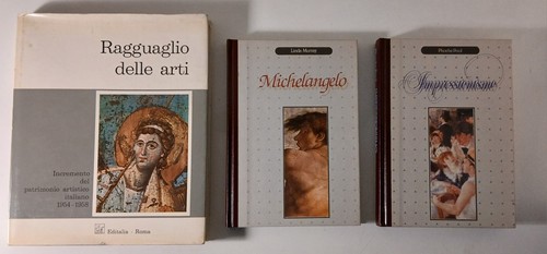Lotto libri arte - in, stock