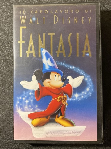 Vhs walt disney - disney, fantasia