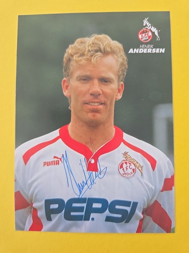 Autografo henrik andersen - henrik,