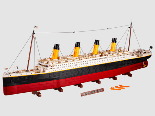 Titanic building blocks - blocks, set
