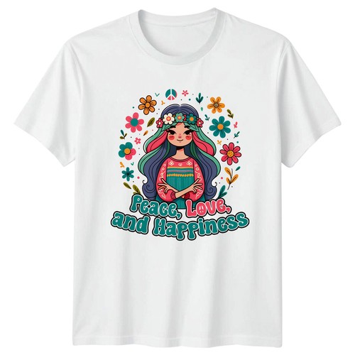 Shirt grafica ragazza fiori - ragazza,