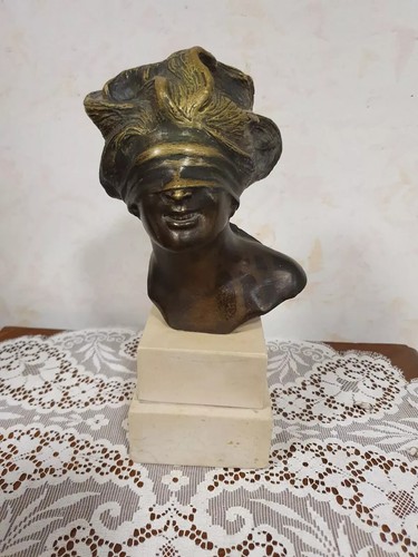 Dea bendata bronzo - dea,