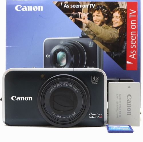 Canon powershot sx210 1 - powershot, 12,1