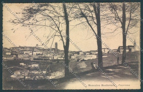 Asti moncalvo cartolina zb1707 - asti,