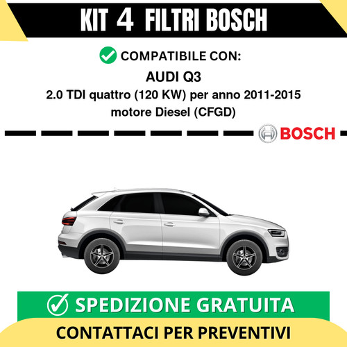 Kit bosch filtri - bosch,