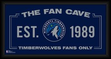 Minnesota Timberwolves Framed