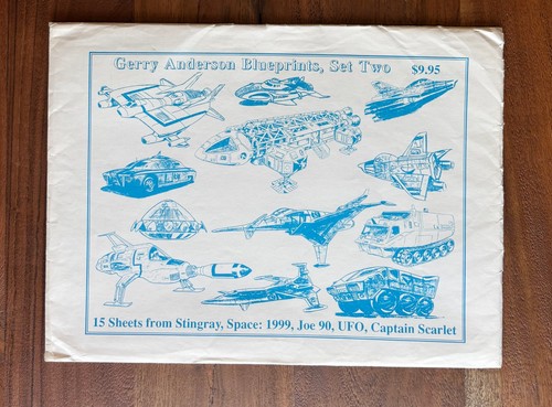 Gerry anderson blueprint set - anderson,