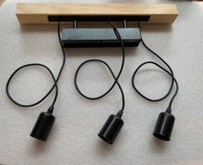 Lampade a sospensione a 3 Luci E27 Cavo regolabile Vintage Lampada da soffitto