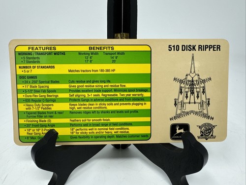 John deere 510 disk ripper - deere,