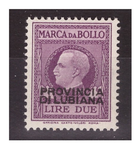 Lubiana marca da bollo - lubiana,