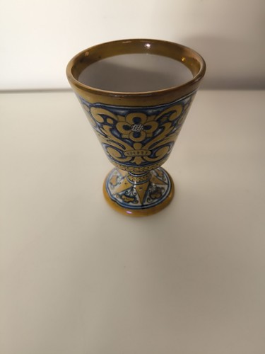 Bicchiere ceramica maiolica
