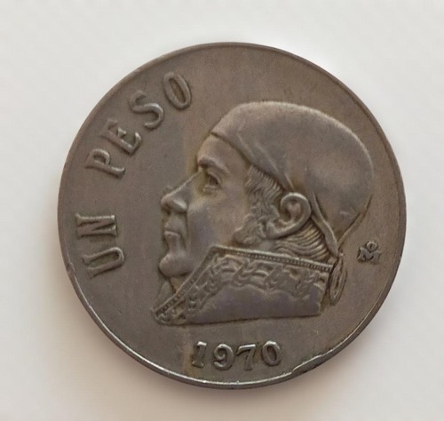 Moneta peso messico 1970 - da,