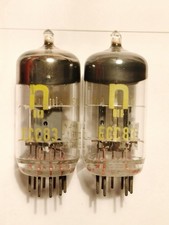 Matched pair of ECC83 RFT, NOS, tested tubes
