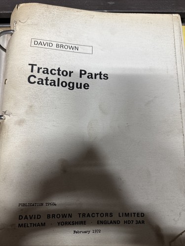 Cataloghi ricambi trattore